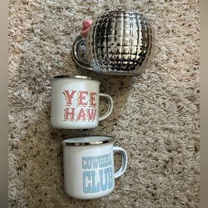 NWT Cowboy Mugs